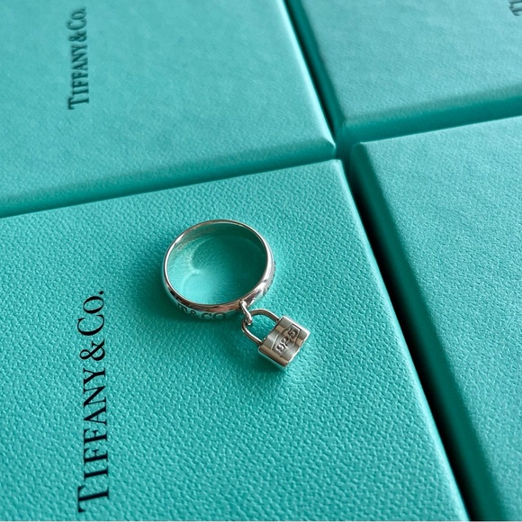 Tiffany & Co. Jewelry - Tiffany and Co. 1837 Lock Ring Size 5